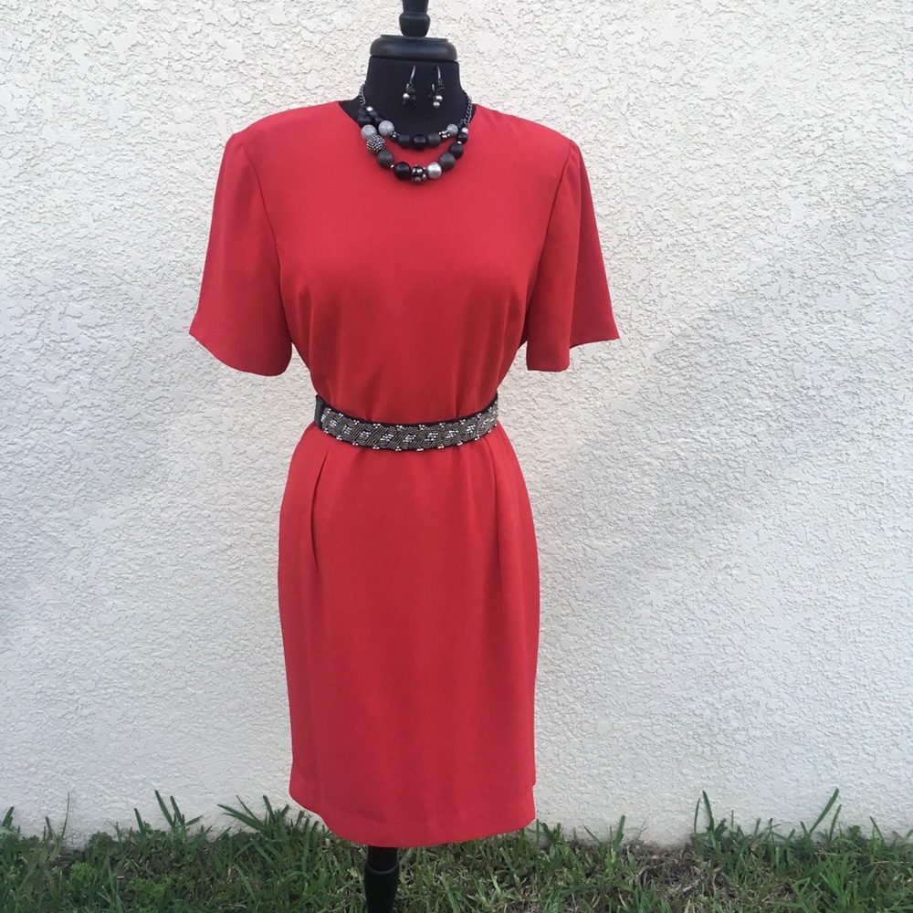 Worthington Red Sheath Dress